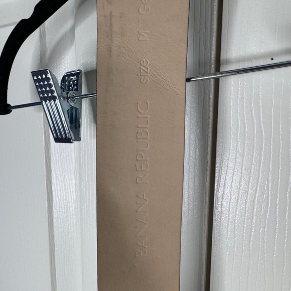 Women's Banana Republic Gray Snake Skin Pattern Belt Size M - Picture 4 of 6